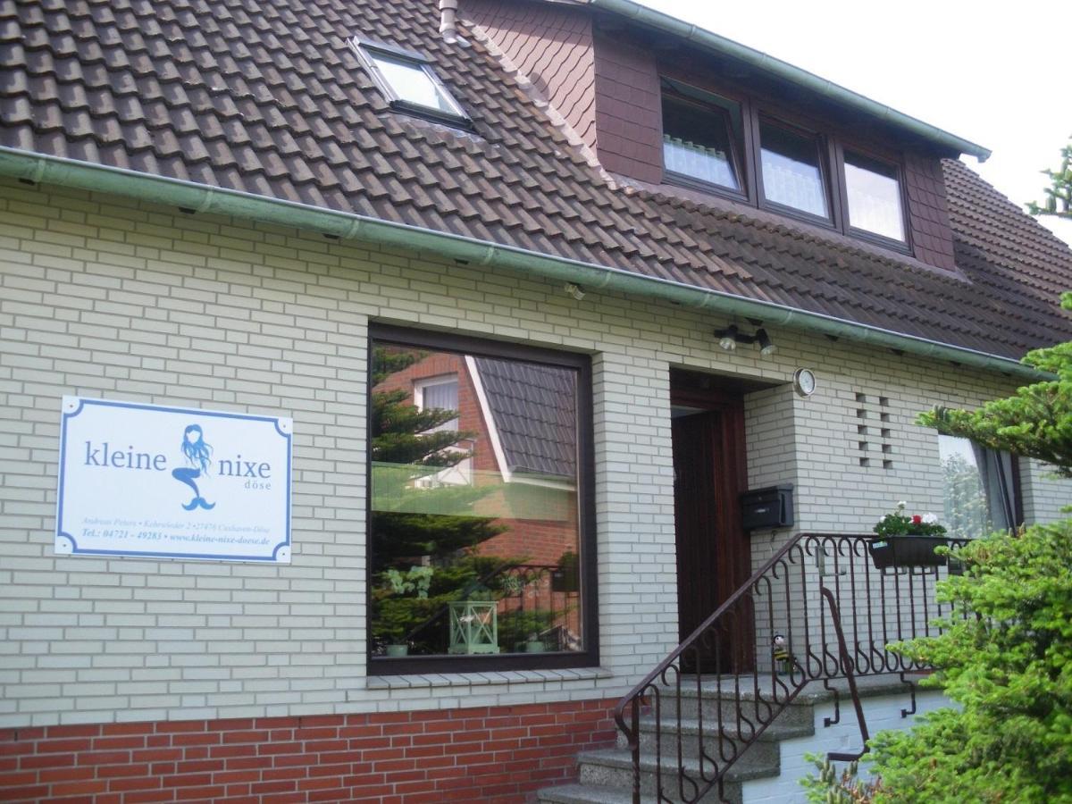 Kleine Nixe Duenenblick Apartment Cuxhaven Ngoại thất bức ảnh